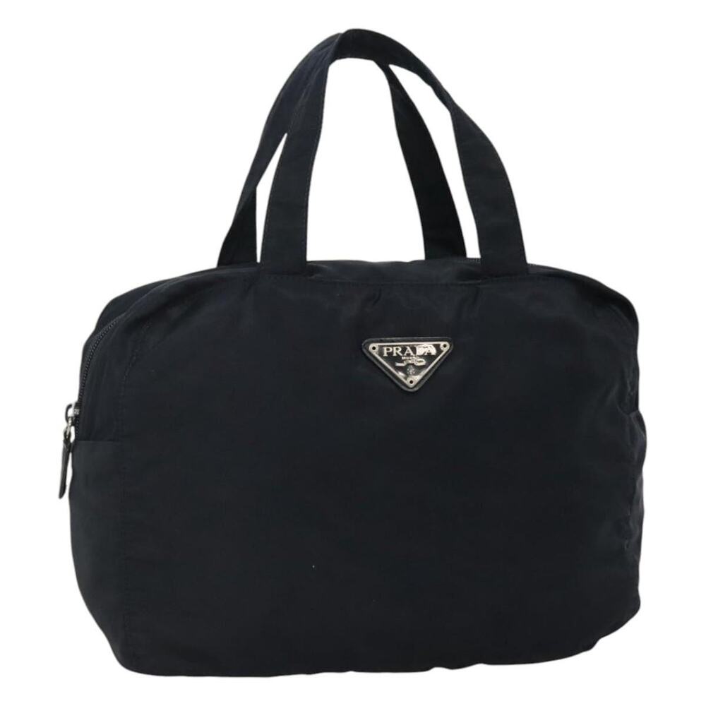 Prada Nylon Handbag Navy